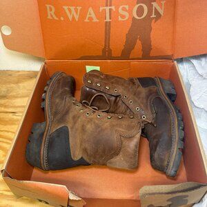 R. Watson comp. toe boots size 10EE